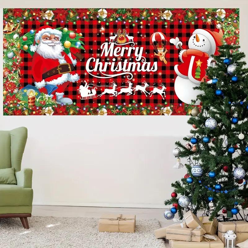 Christmas Garage door banner Decoration Magical Ornaments