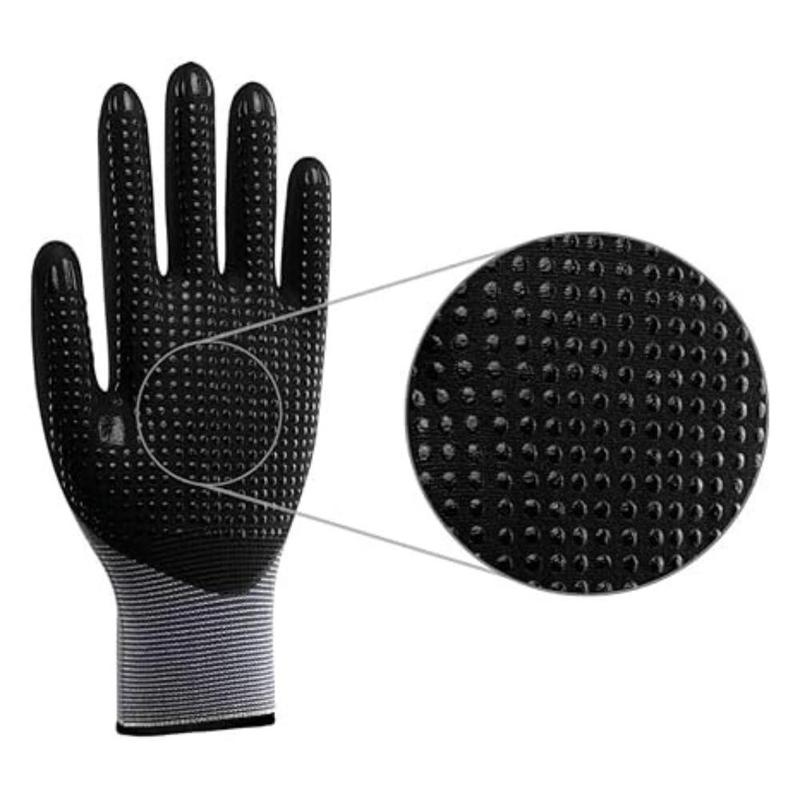 PIP Maxiflex Glove 34844 Version 2 - Gray - Size M L - Pack Of 12 - Latex free - Raised Micro Dots - Touchscreen Compatibility - MicroFoam Nitrile Coatings - 360° Breathability - Optimized Grip - Latest Knitting Technology - 25% Thinner - Knit Wrist