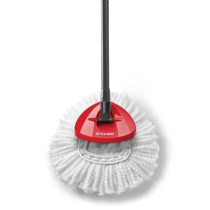 O-Cedar Easywring Microfiber Spin Mop & Bucket Floor Cleaning System with 2 Extra Refills