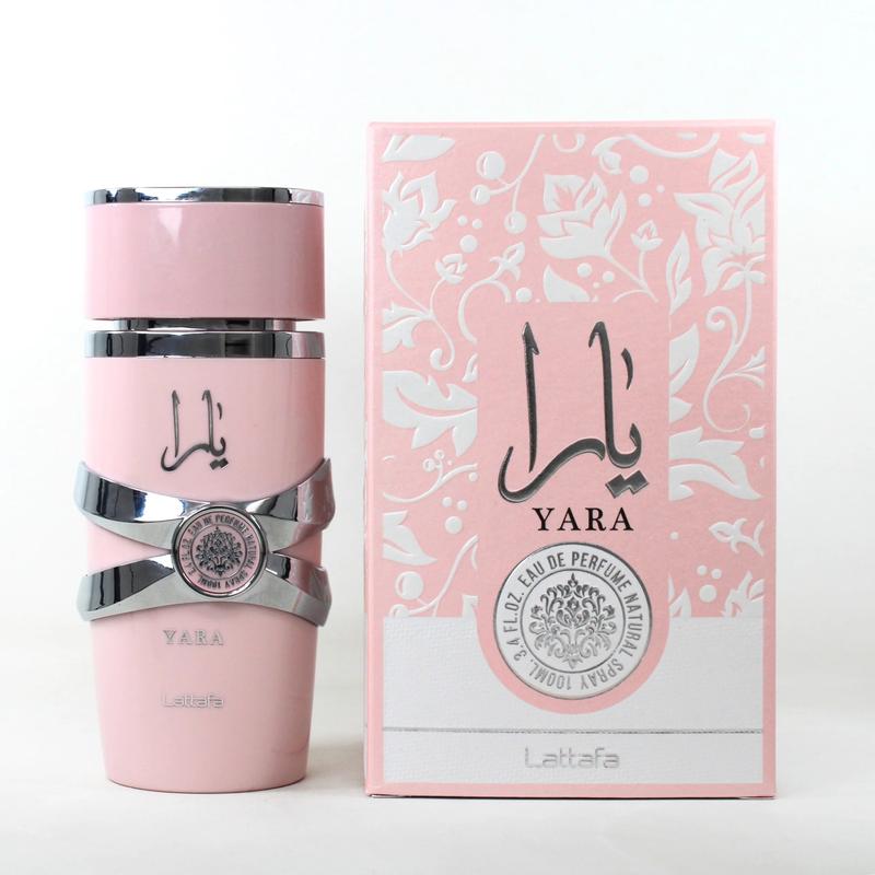 (Bundle Pack) 3.4oz Yara Perfume + Yara Air Freshener Spray by Lattafa