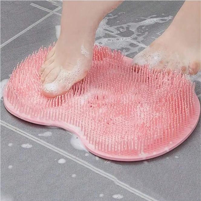 1 Count Exfoliating Foot Scrubber,Random Color Back Scrubber,Shower Foot Scrubber Padfor Bathroom Washroom