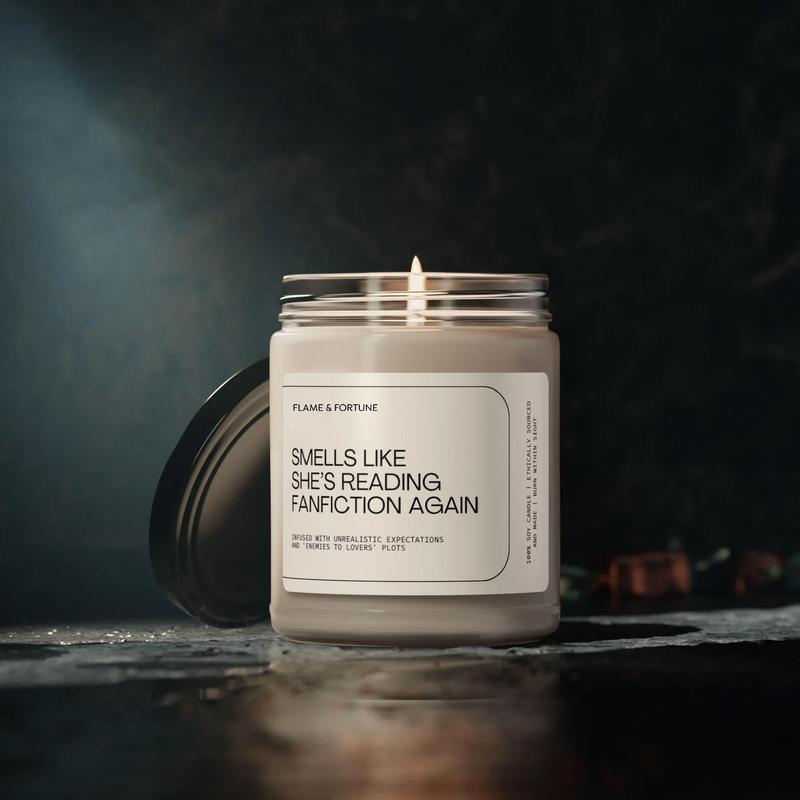 Fanfiction Gift Candle - Fanfic Reader Scented Candle | Birthday Gift