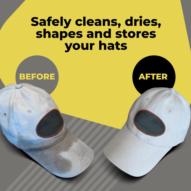 BallcapBuddy Cap Washer Hat Washer The Original Patented Baseball Cap Cleaner Frame Cage Protector Excellent Ball Cap Washer for Flat and Curved caps Dishwasher or Washing Machine (2-Blue) Made in USA Accessories Laundry