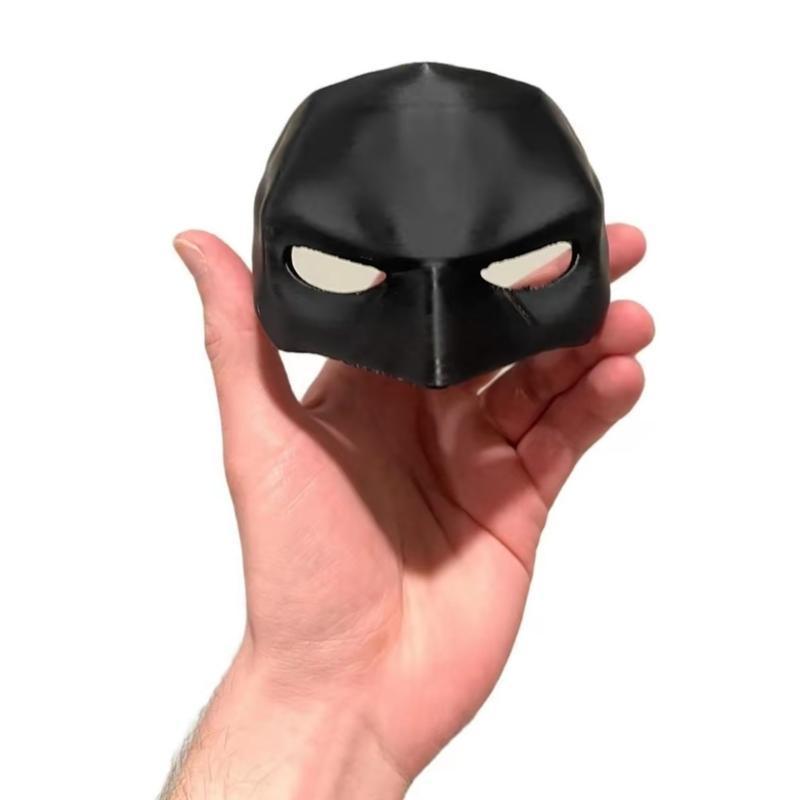 Batman 3D Printed Cat Mask , Cat Cosplay Mask On Halloween Accessories Accessory Adventure Pet Plastic Kitty