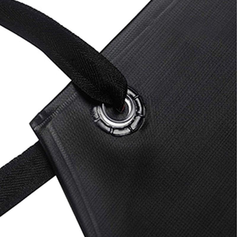 Men's Waterproof Apron Black, Lightweight Vinyl Aprons Rubber Apron for Dishwashing