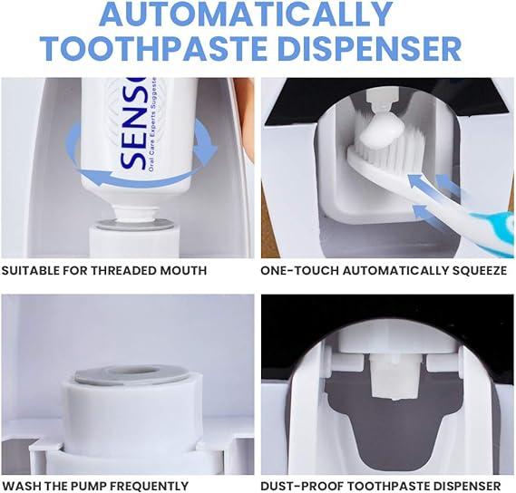 Dust-proof Toothpaste Dispenser Toothpaste Squeezer Kit