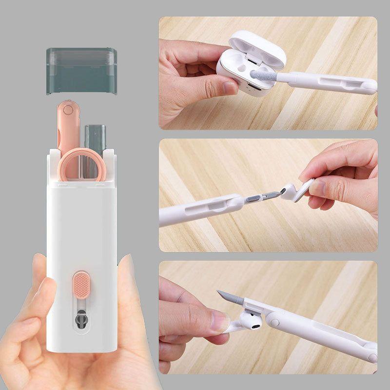 Multifunctional Bluetooth Headset Cleaning Pen Set Keyboard Cleaner Cleaning Tools Cleaner Keycap Puller Kit Brush