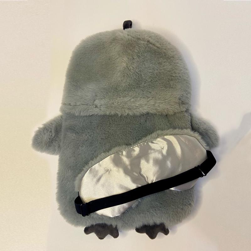 Penguin Reusable Hot Water Bottle + Sleep Mask