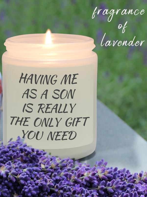 2 Piece Gifts Set For Women Wife , Lavender Aroma Scented Candle With Heart Necklace Rose Box,Gifts For Mom Dad Wife Women , Funny Unique Ideal Gifts for Mother's Day Father's Day Valentine's Day Anniversary Birthday Christmas Stocking Stuffers