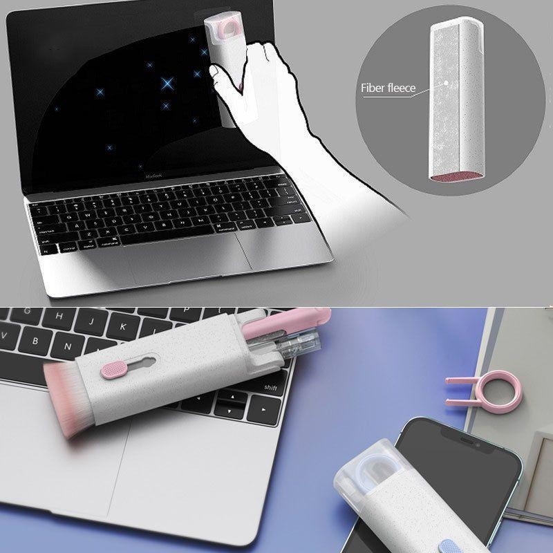 Multifunctional Bluetooth Headset Cleaning Pen Set Keyboard Cleaner Cleaning Tools Cleaner Keycap Puller Kit Brush