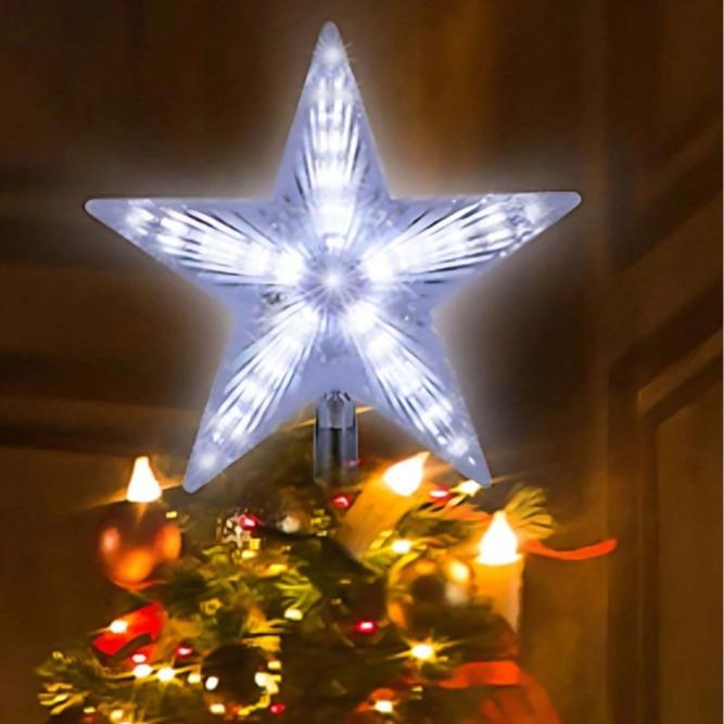 Christmas Tree Topper Star Indoor Christmas Tree Topper Star Warm White Decorative Star Lights For Christmas Party Restaurant Department Store New Year,Christmas