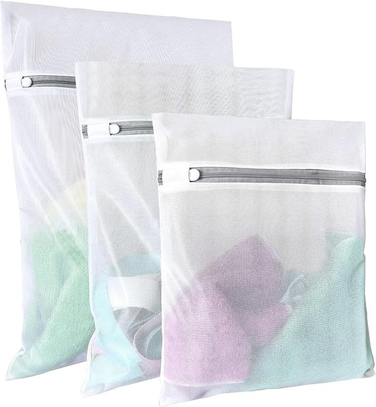 Laundry Bags for Washing Delicates, Small Fine Mesh Laundry Bags,3Pcs(1 Large,1 Medium,1 Small)