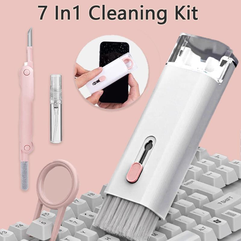 Multifunctional Bluetooth Headset Cleaning Pen Set Keyboard Cleaner Cleaning Tools Cleaner Keycap Puller Kit Brush