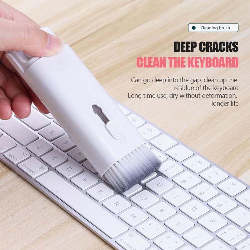 Multifunctional Bluetooth Headset Cleaning Pen Set Keyboard Cleaner Cleaning Tools Cleaner Keycap Puller Kit Brush