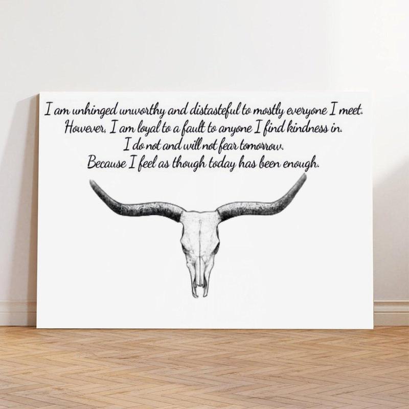 Fear and Fridays Poster No Frame, Country Music Lyrics, Fear And Friday’s (poem), Western Decor - Decor Home Decoration,Paintings Ornaments Artistic