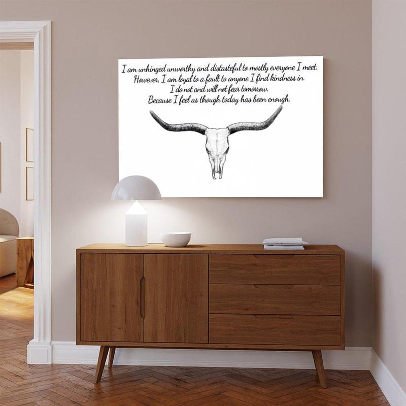 Fear and Fridays Poster No Frame, Country Music Lyrics, Fear And Friday’s (poem), Western Decor - Decor Home Decoration,Paintings Ornaments Artistic