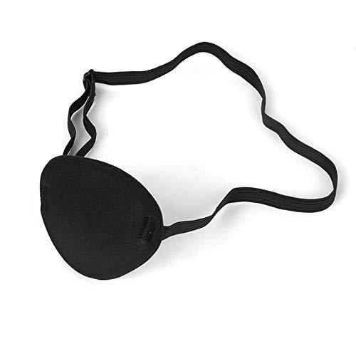 Eye Patches Pirate Mask Eyepatch for Lazy Eye Black Eye Patch for Glasses Medical Eye Patches for Adults Kids Children for Halloween Christmas Cosplay Pirate Theme Costume