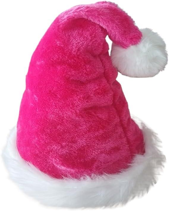 Santa Hat for Kids,Xmas Hat,Unisex Velvet Classic Toddler Santa Claus Hat for Christmas New Year Party all colours