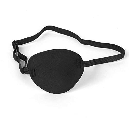 Eye Patches Pirate Mask Eyepatch for Lazy Eye Black Eye Patch for Glasses Medical Eye Patches for Adults Kids Children for Halloween Christmas Cosplay Pirate Theme Costume