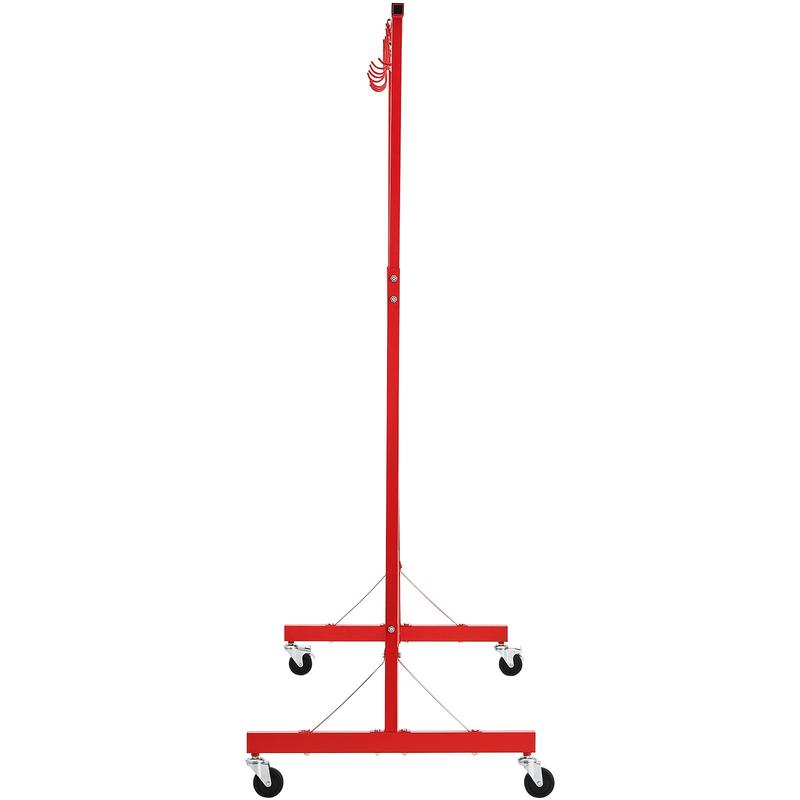 Newly Upgraded！VEVOR Painting Rack Adjustable Paint Hanger 8 Hooks Auto Body Painting Stand