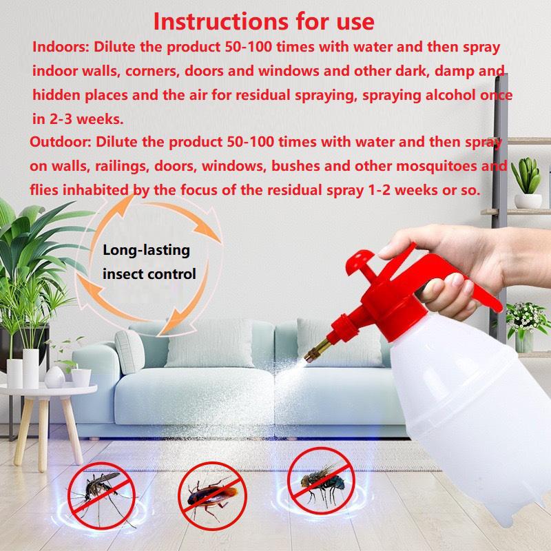 2024 New Fast-Acting Roach & Fly Control | Indoor Outdoor Use | Effective, Long-Term Pest Solution