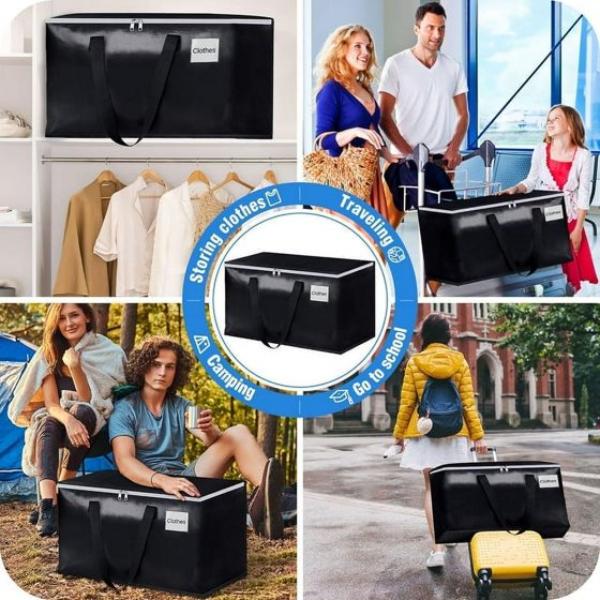 Heavy Duty Moving Bags Storage Chest & Boxes Lightweight Organiser