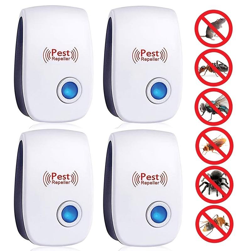 6pack Ultrasonic Pest Repeller - Effective Indoor Pest Control For Home, Kitchen, Office, Hotel, And Warehouse - Mosquito And Rat Repellent