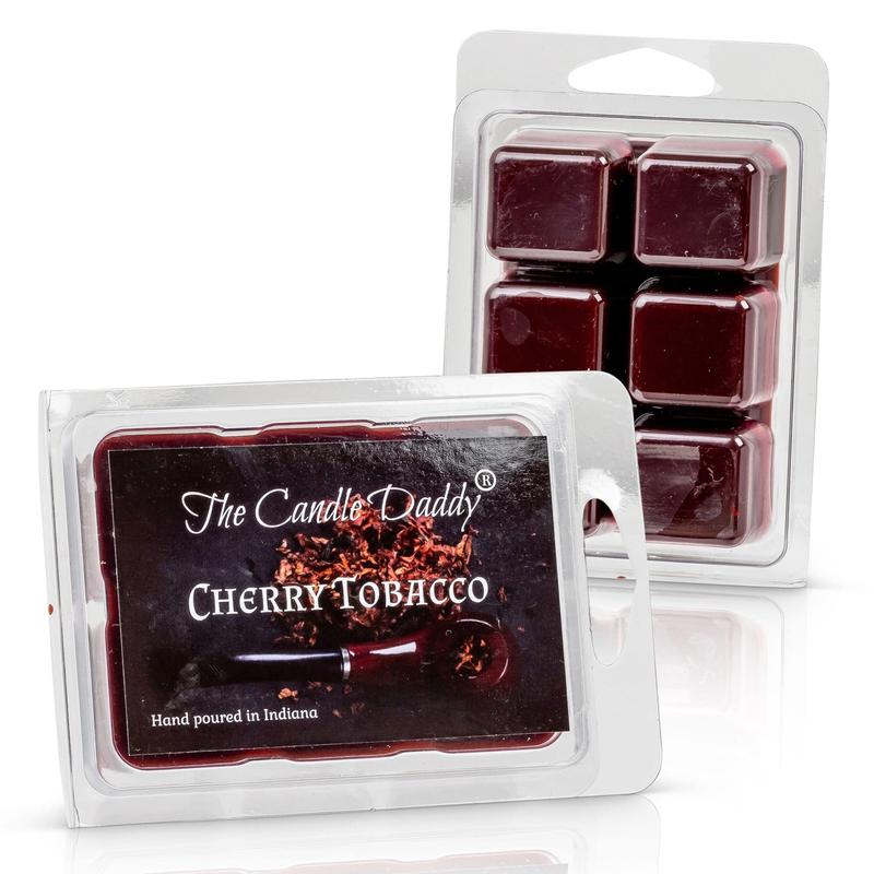 Cherry Tobacco Scented Wax Melt - 1 Pack - 2 Ounces - 6 Cubes