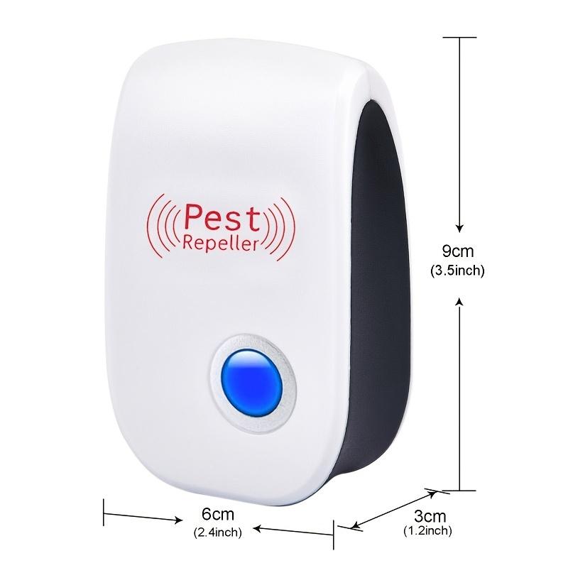 6pack Ultrasonic Pest Repeller - Effective Indoor Pest Control For Home, Kitchen, Office, Hotel, And Warehouse - Mosquito And Rat Repellent