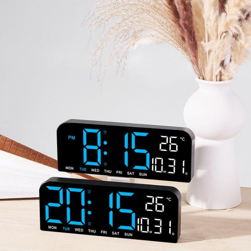 Digital Wall Clock Modern LED , 10