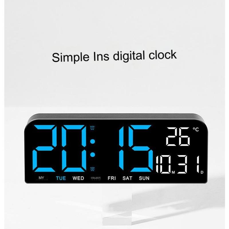 Digital Wall Clock Modern LED , 10