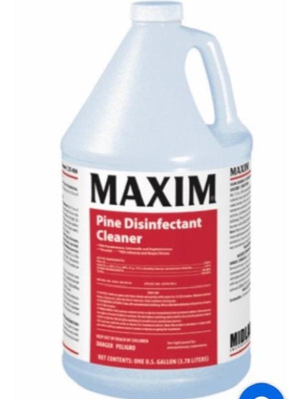 MAXIM PINE DISINFECTANT Household Cleaner Perfume Scented Multicolor Mold