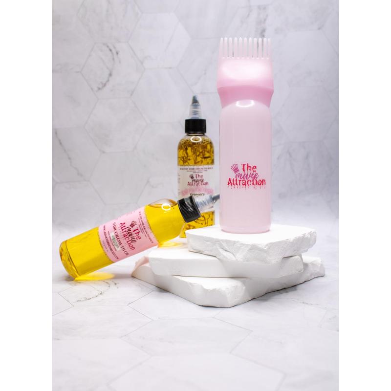 Multi-Spout Hair Oiling Bottle