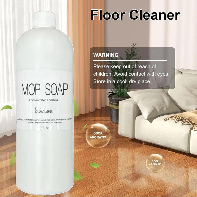 Mop Soap Natural Liquid Mop Soap Long-Lasting Powerful Concentrated Mop Soap Pet friendly for Floor Cleaning