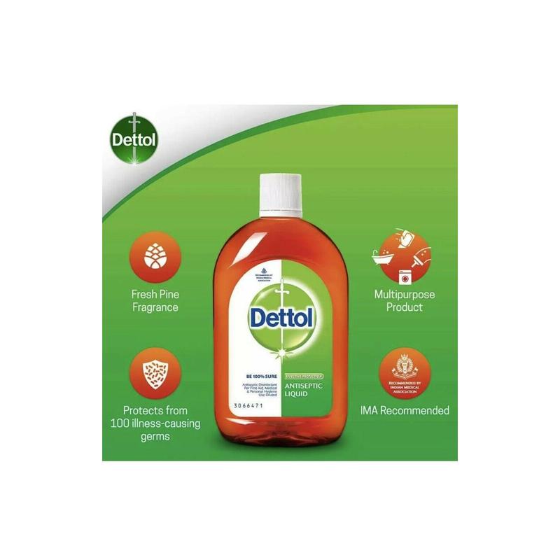 Antiseptic Disinfectant Liquid Dettol 550ml