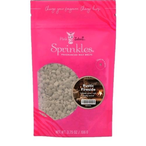 Pink Zebra Home Fragrance Limited Edition Sprinkles - 3.75 oz Bag of Scented Wax Melts for Warmers and Simmer Lights nontoxic home fragrance Perfume Freshener Aroma Pot