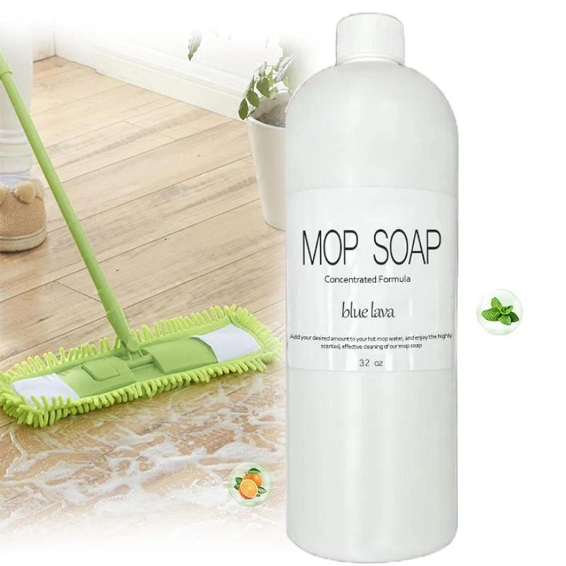 Mop Soap Natural Liquid Mop Soap Long-Lasting Powerful Concentrated Mop Soap Pet friendly for Floor Cleaning