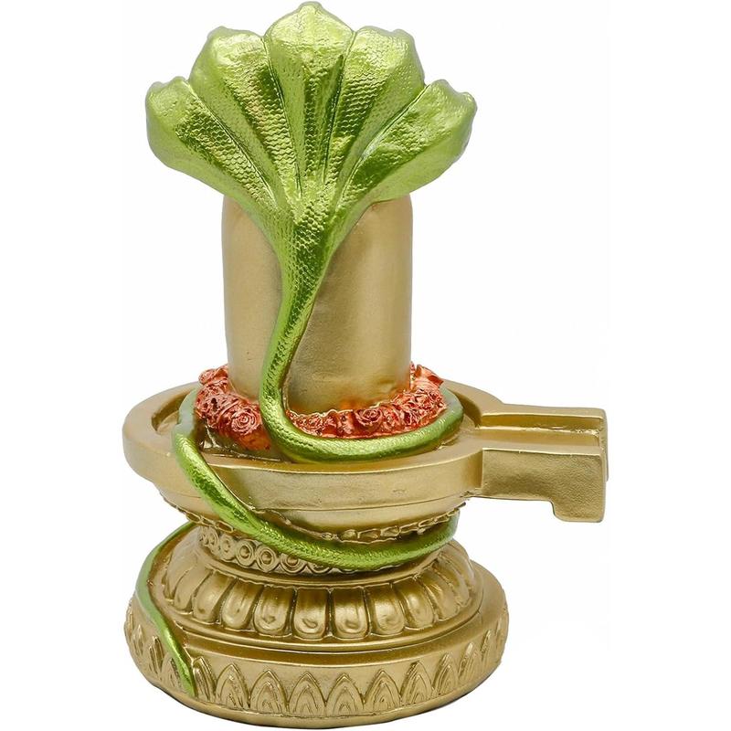 Hindu God Shiva Lingam Statue - India Home Temple Mandir Murti Lord Idol Indian Temple Pooja Item Puja Religious Sculpture Diwali Gifts Decor Ornaments Decor Ornaments spell jar