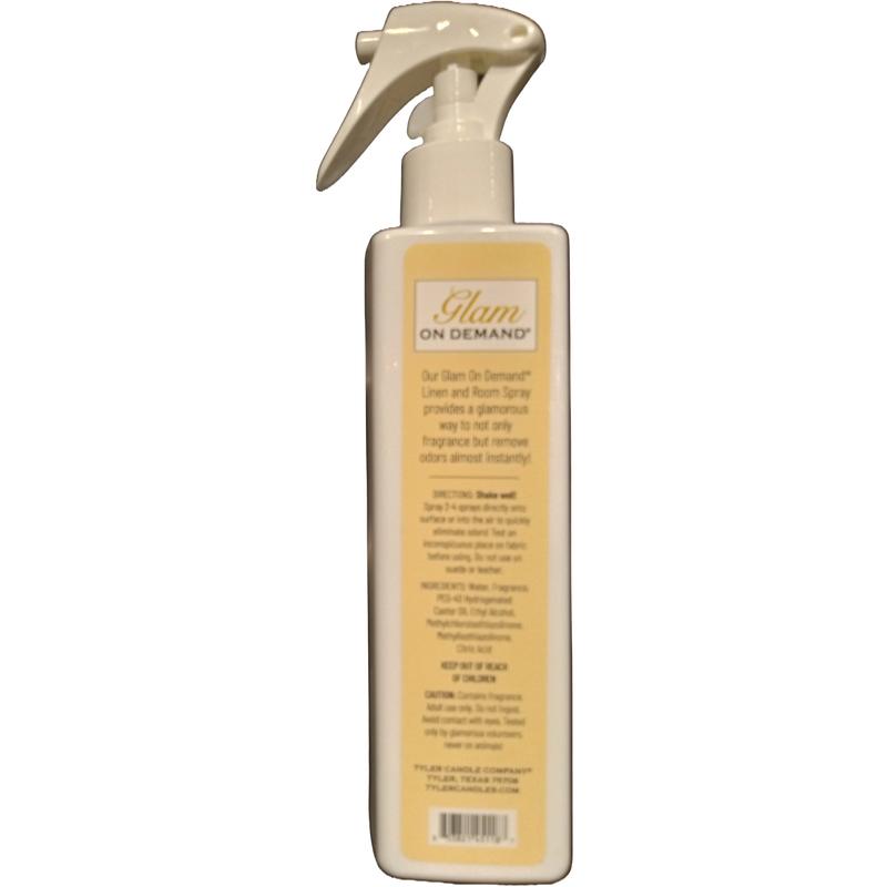 Tyler Candle Company - Glam On Demand Linen and Room Spray - Kathina (8oz   227g)