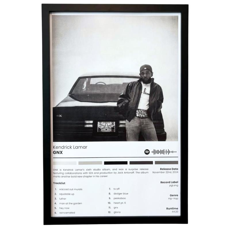 GNX by Kendrick Lamar - Album Poster | Fullsize