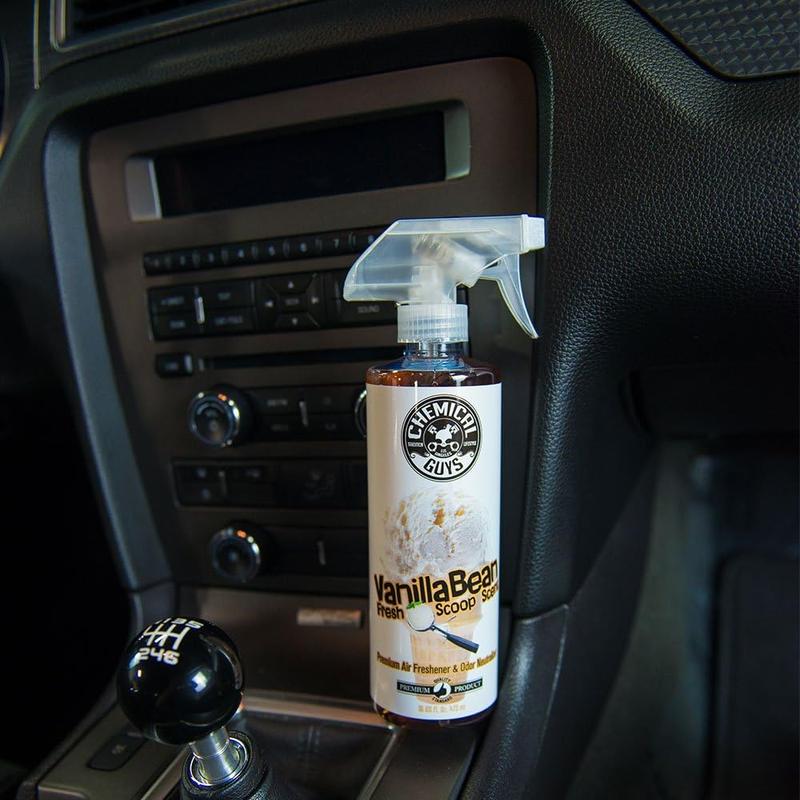 Vanilla Bean Fresh Scoop Scent Premium Air Freshener & Odor Eliminator, (Great for Cars, Trucks, SUVs, RVs, Home, Office, Dorm Room & More) 4 fl oz