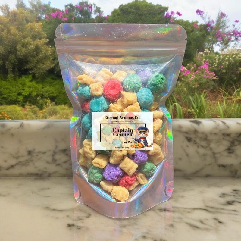 Captain Crunch Cereal Wax Melts | Capt’n Crunch Wax Melts | Cereal Wax Melts | Soy Wax Melts | Food Wax Melt | Realistic Cereal Wax Melts |  Candle Decor Decoration autumn aromas