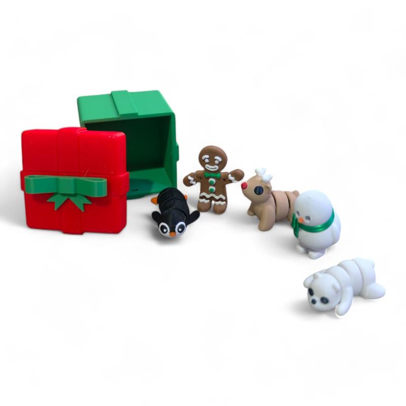 Christmas Present Mini's! - Great Decoration and fun for all ages! Plastic Set Pack