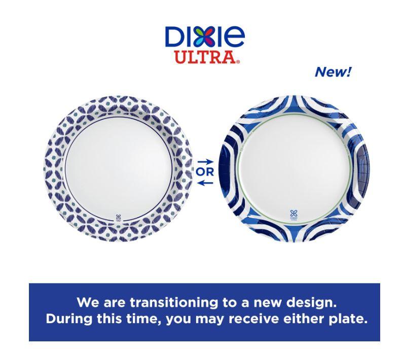 Dixie Ultra, Large Paper Plates, 10 Inch, 100 Count, 3X Stronger*, Heavy Duty, Microwave-Safe, Soak-Proof, Cut Resistant, Disposable Plates For Heavy, Messy Meals