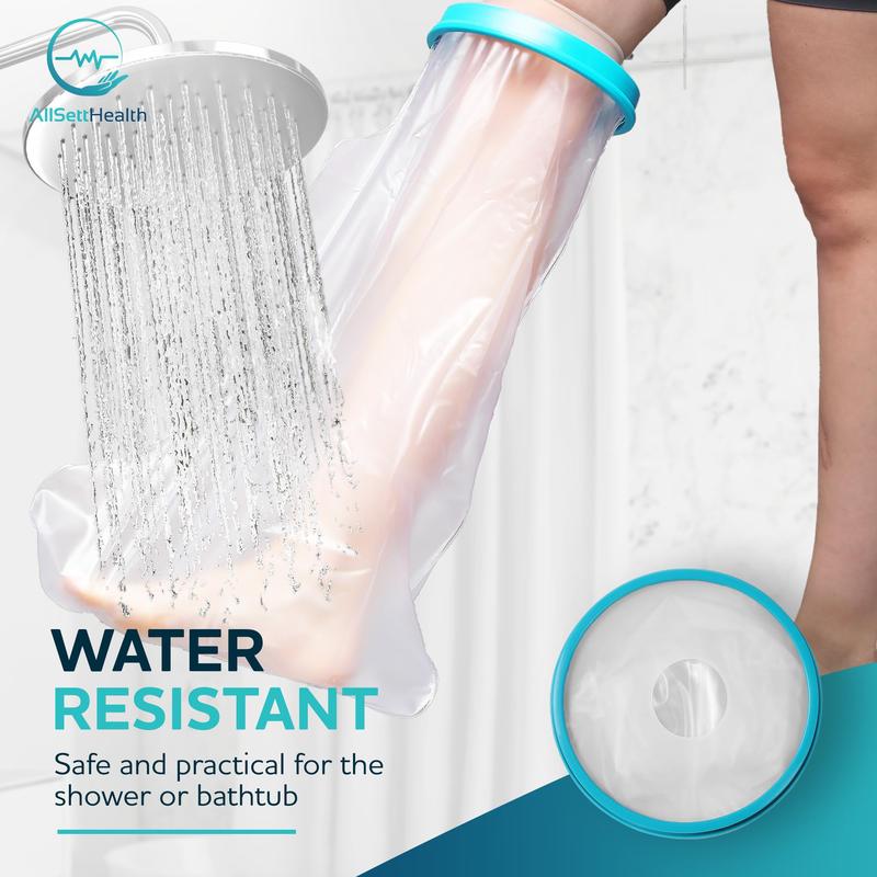 Large Arm Cast Cover for Shower – Waterproof Cast Protector for Shower | Reusable Cast Cover with Water-Tight Seal to Keep Wounds Dry | Protects the Hand, Wrist, Elbow