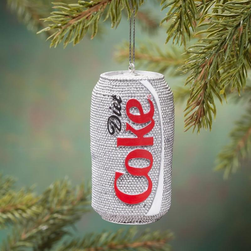 Adler Coca-Cola Diet Coke Can Christmas Ornament