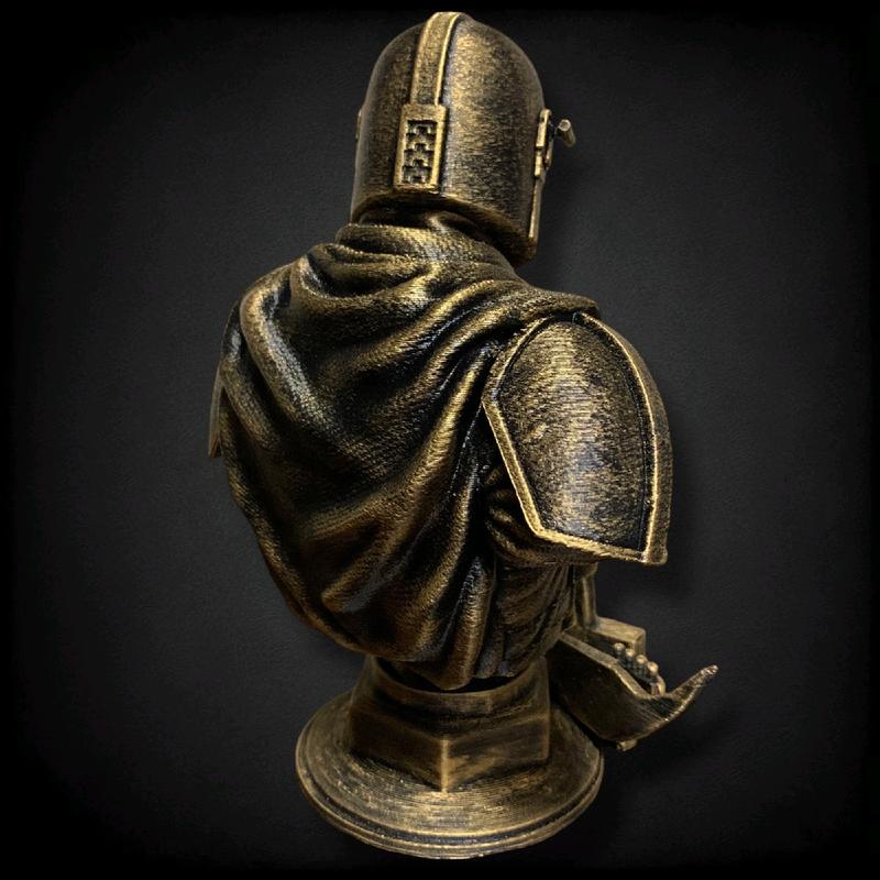 The Mandalorian 3D Printed Hand-Painted Statue Decoration