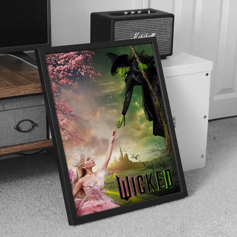 Wicked Movie Poster, Wicked Glinda 2024 Movie Posters - Frame Not Included