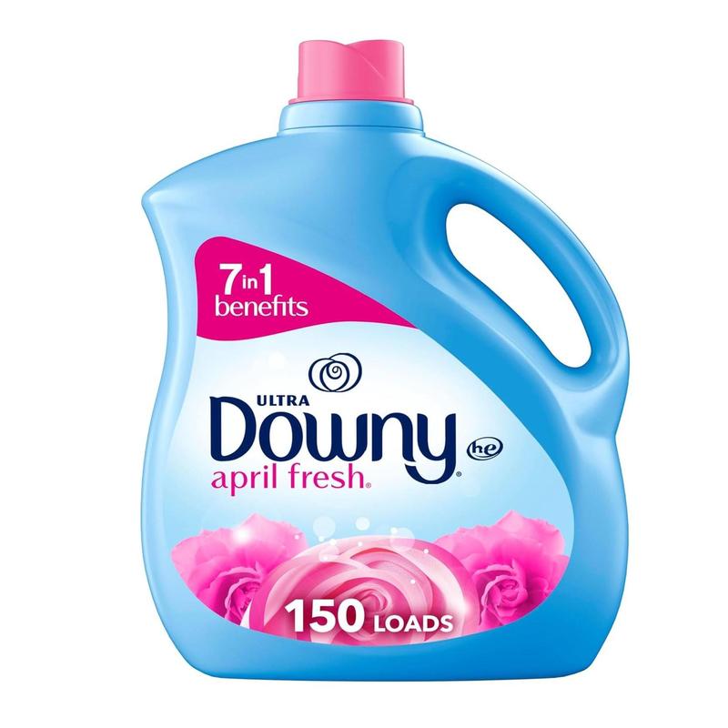 Downy Ultra Laundry Liquid Fabric Softener (Fabric Conditioner), April Fresh, 111 fl oz, 150 Loads