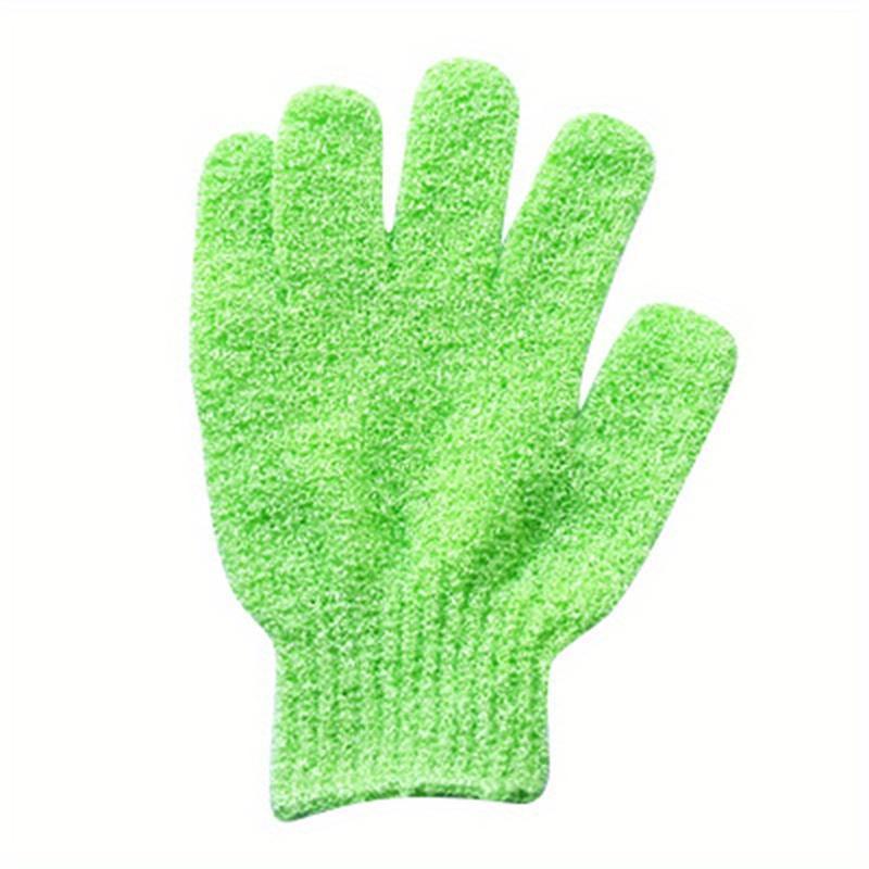 Five Finger Body Scrub Exfoliating Glove, 1 Count Body Scrub Mitt, Body Scrub Gloves, Bathroom Scrubber for Body Wash, Exfoliating Body Wash Shower Gloves for Home Bathroom